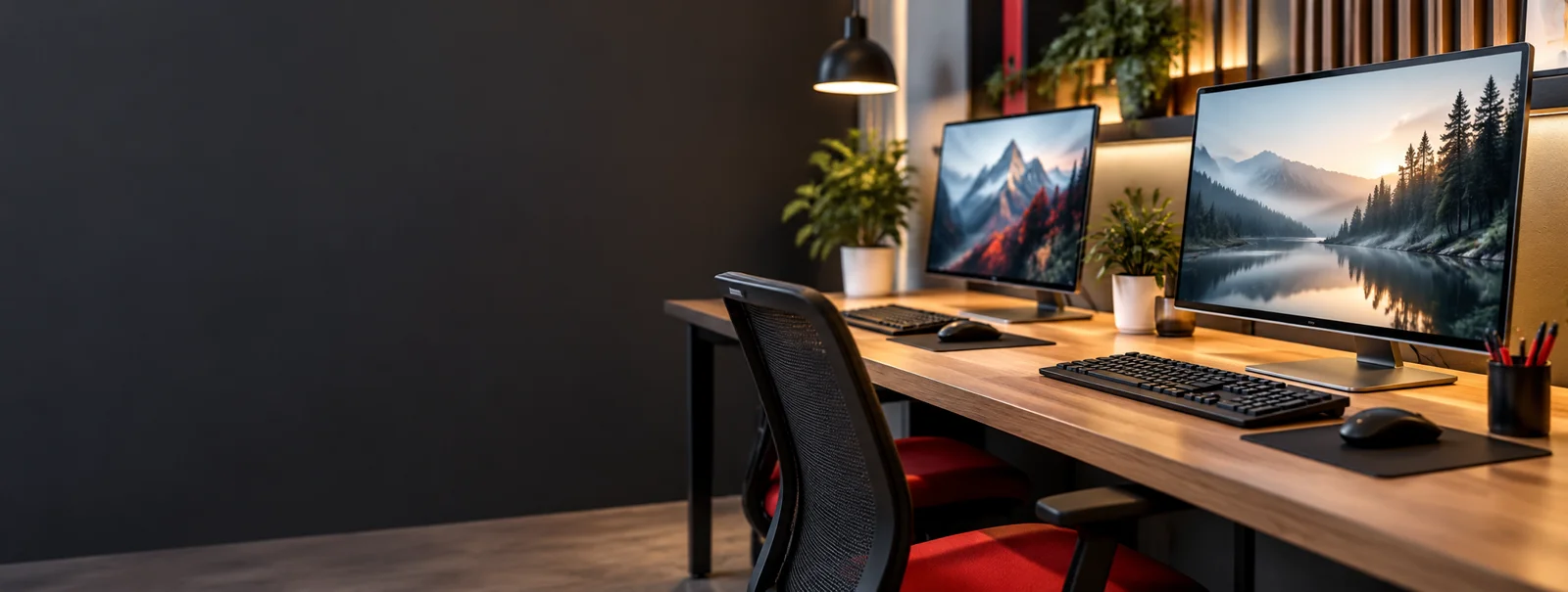 Tidy desktop computer workstations